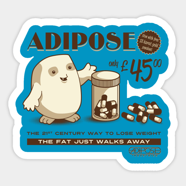 Adipose Sticker by tillieke